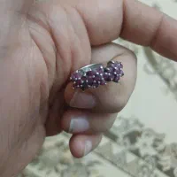 انگشتر نقره زنانه یاقوت برمه اصل|جواهرات|ارومیه, |دیوار