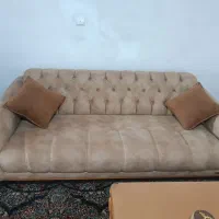 مبل 8نفره چوب راش پارچه ترک شرکتی تخت شو|مبلمان خانگی و میز عسلی|نظرآباد, نظرآباد|دیوار