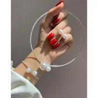 نیم ست مرواریدی شیک و خاص|بدلیجات|قم, آذر (نکویی)|دیوار