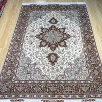 قالیچه ۳ متری هریس بافت تبریز مارکدار