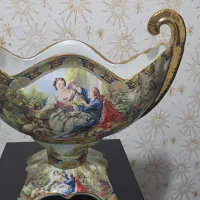 ۴ عددکوری تزئنی طرح لیلی و مجنون بامارک آنیل