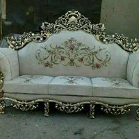 مبل مصری تمام چوب/پنجه شیری|مبلمان خانگی و میز عسلی|رباط‌کریم, رباط‌کریم|دیوار