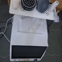 دستگاه اسکالپ و مواد و صندلی سرشور