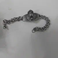 دستبند استیل مردانه و انگشتر مردانه و زنانه