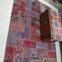 سه تخته فرش تکه دوزی|فرش|شیراز, ابیوردی|دیوار
