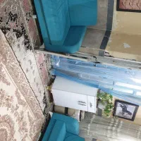 مبلمان راحتی مخمل ترک‌.همراه شال پرده ترک.۴۵۰۰|مبلمان خانگی و میز عسلی|کرمانشاه, |دیوار