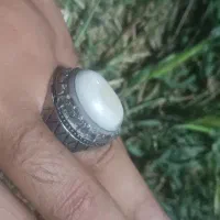 انگشتر عقیق بابا قور سه پوست