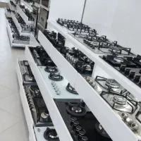 اجاق گاز شیشه ای و استیل/2شعله/4شعله/5شعله