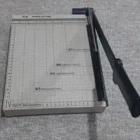 پانج زونکن،دستگاه برش کاغذ