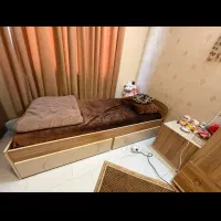 سرویس خواب یک نفره کامل|تخت و سرویس خواب|تهران, حر|دیوار