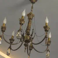 لوستر برنز|لوستر و چراغ آویز|اصفهان, سپاهانشهر|دیوار