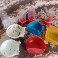 جای اب ولونه پرنده و وسیله ی داخل اکواریوم