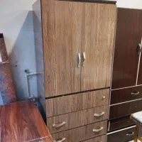 کمد رختاویز چهار کشو دو درب در حد آک بسیار محکم