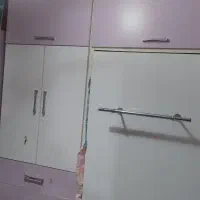 تخت تا شو همراه کشو و کمد لباس|تخت و سرویس خواب|رشت, سلیمانداراب|دیوار