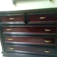 پاتختی ومیز آرایش با آینه