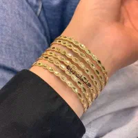 النگو طلاروس اصل به درخشندگی طلا طرح رونا