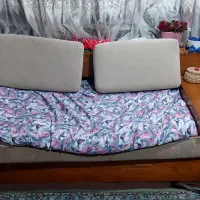 مبل ۷نفره چوبی|مبلمان خانگی و میز عسلی|رشت, حومه رشت|دیوار