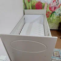 تخت گهواره ای کودک|تخت و سرویس خواب|مشهد, چهارچشمه|دیوار