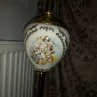 آباژور طلایی|چراغ خواب و آباژور|بیرجند, |دیوار