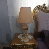 آباژور طلایی رنگ ثابت