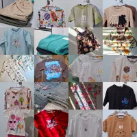 فروش زیر قیمت عمده ۸۰۰ تیکه لباس بچه گانه