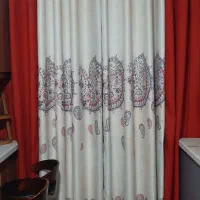 پرده پانچ هازان چاپی|پرده، رانر، رومیزی|تهران, ابوذر|دیوار