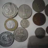 چندعددسکه قدیمی خارجی|کلکسیون سکه، تمبر، اسکناس|خان ببین, |دیوار