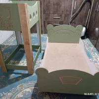 تخت خواب نوزادو  کودک سالم ،نو و تمیز|تخت و صندلی بچه|مشهد, مهدی آباد|دیوار
