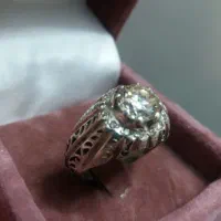 انگشتر مزونایت با مخراج ۱۶ عدد برلیان اصل|بدلیجات|مشهد, شهید رضوی|دیوار