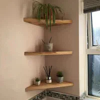 طبقه گوشه دیوار ۳تایی