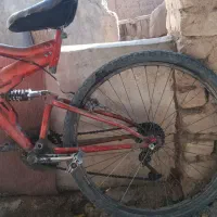 دوچرخه ۲۶ کمک فنر دار|دوچرخه، اسکیت، اسکوتر|آشخانه, |دیوار