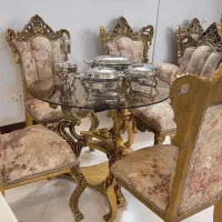 مبل و میز ناهار خوری ست|مبلمان خانگی و میز عسلی|کاشان, کوچه باسکول|دیوار