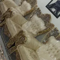 مبل سلطنتی نه نفره|مبلمان خانگی و میز عسلی|اهواز, پردیس|دیوار