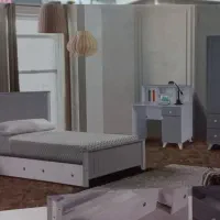 تخت نوجوان|تخت و سرویس خواب|هشتگرد, شهرک راه آهن|دیوار