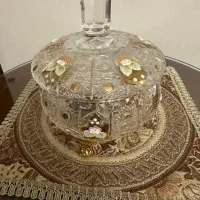 تعدادی بوهمیا اصل چک الیش طلاکوب مجموعه کامل|ظروف سرو و پذیرایی|تهران, شهرک نفت|دیوار