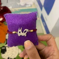 دستبند نقره دخترانه دستساز