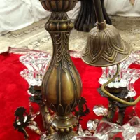 لوستر برنز 12 شاخه طرح ایتالیایی برنزی اصل|لوستر و چراغ آویز|تهران, دریاننو|دیوار