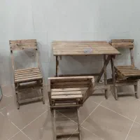میز و صندلی چوب کافه نو نو