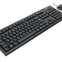 کیبورد و ماوس باسیم ای فورتک مدل KR-8520D