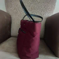 کیف زرشکی بزرگ|کیف، کفش، کمربند|نور, |دیوار