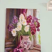 اجرای تابلو نقاشی رنگ روغن
