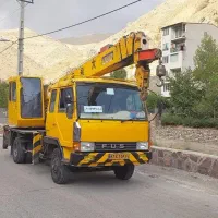 جرثقیل اجاره ۷تن دکل بلند