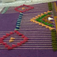 پرده سنتی|صنایع دستی و سایر لوازم تزئینی|قم, امامزاده ابراهیم|دیوار