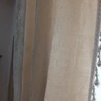 پرده تور با آستر. وچوب پرده هاش یک میلیون ودویست|پرده، رانر، رومیزی|اصفهان, خانه اصفهان|دیوار