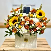 گل طبیعی برای هدیه سایز متوسط|گل و گیاه طبیعی|مشهد, هنرور|دیوار