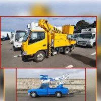 خدمات بالابرجرثقیل لجور نیسانی ۳۶۰درجه تلسکوپی
