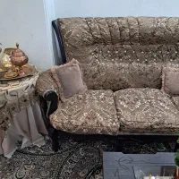 بوفه وساعت ایستاده  ومبل۷نفره میوه خوری برنز|بوفه، ویترین، کنسول|تهران, وصفنارد|دیوار