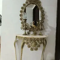 اینه شمعدان برنجی