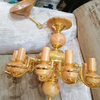 دو عدد لوستر 12 شاخه مجلسی و زیبا|لوستر و چراغ آویز|اصفهان, مهدی آباد|دیوار