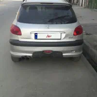 ۲۰۶تیپ ۳ رنگ نقره ای|خودرو سواری و وانت|سلماس, |دیوار